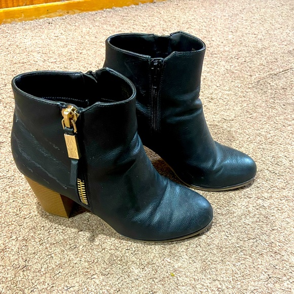 Black Heel Booties - Picture 2 of 4